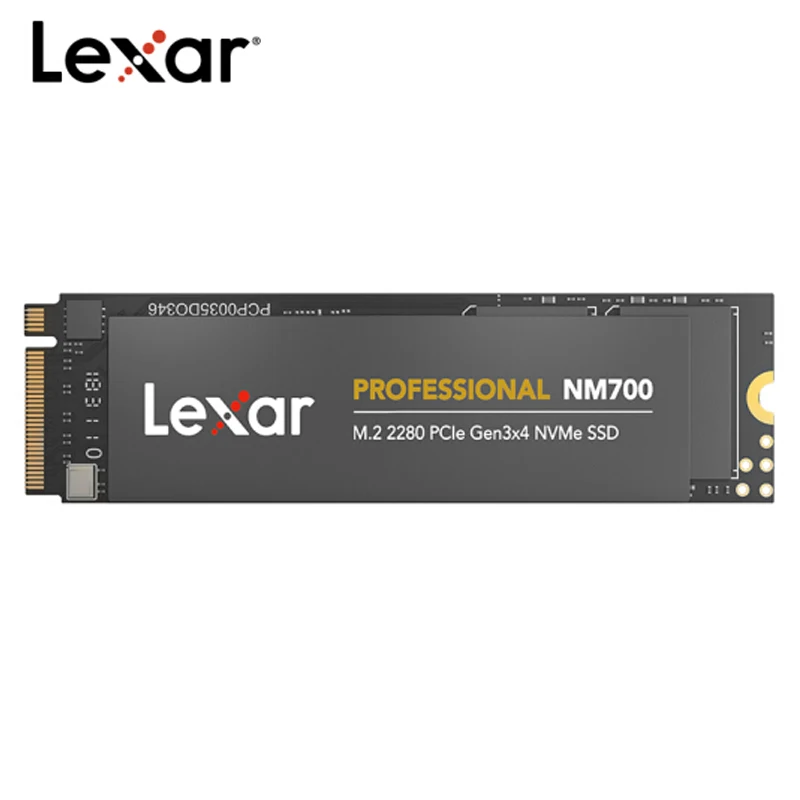 Lexar SSD NVMe PCIe Gen3x4 NM700 M.2 2280 TLC HDD 256GB 512GB 1 ТБ Внутренний твердотельный накопитель для