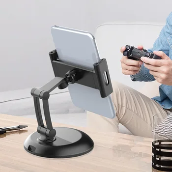 

2020 Universal Foldable Telescopic Portable Phone Tablet Stand Desktop Live Mobile Phone Tablet Stand Holder With Double Slider