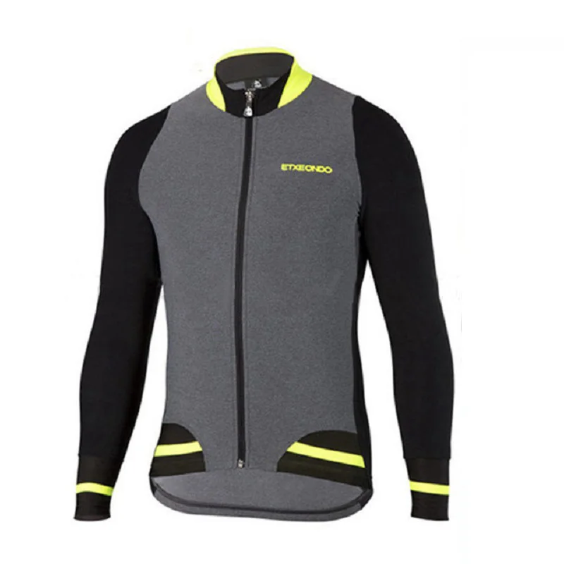 Tops 10 Etxeondo Велоспорт Джерси дышащий с длинным рукавом велосипедная спортивная одежда осенняя велосипедная одежда Ropa Ciclismo Hombre - Цвет: Tops 10