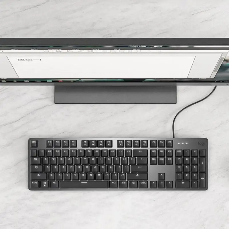 Клавиатура с 104 клавишами lotech K845, ABS, мультимедийные клавиши, полная связь, без ударов, USB Проводная Подсветка, компьютерная Механическая игровая