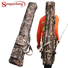 Sougayilang водонепроницаемая рыболовная Сумка 130 см большая многофункциональная приманка рыболовные снасти Сумка для удочки для ловли карпа Рыболовная Сумка