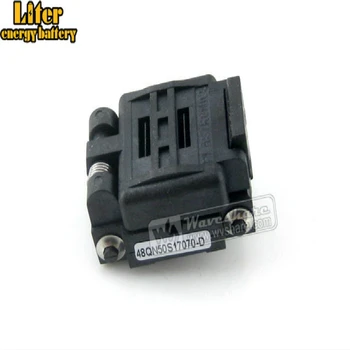 

Plastronics 48QN50K17070 48QN50S17070 IC Test Socket Adapter 0.5mm Pitch QFN48 MLP48 MLF48 Package