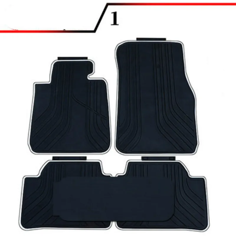

Car Floor Mats for BMW 1 Series 116i 118i 120i 125i Special No Odor Front and Rear Carpets Waterproof Rubber