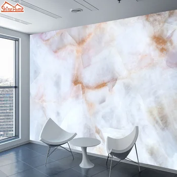 

Pink Mable Pattern Custom Mural 3d Wallpapers for Living Room Walls Papers Home Decor Murals Wall Paper Contact Wallpaper Roll