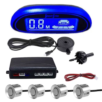 

Backup Easy Install Assistance Protection Auto Parktronic Parking Sensor Rain Proof Car With 4 Sensors Reverse LED Display