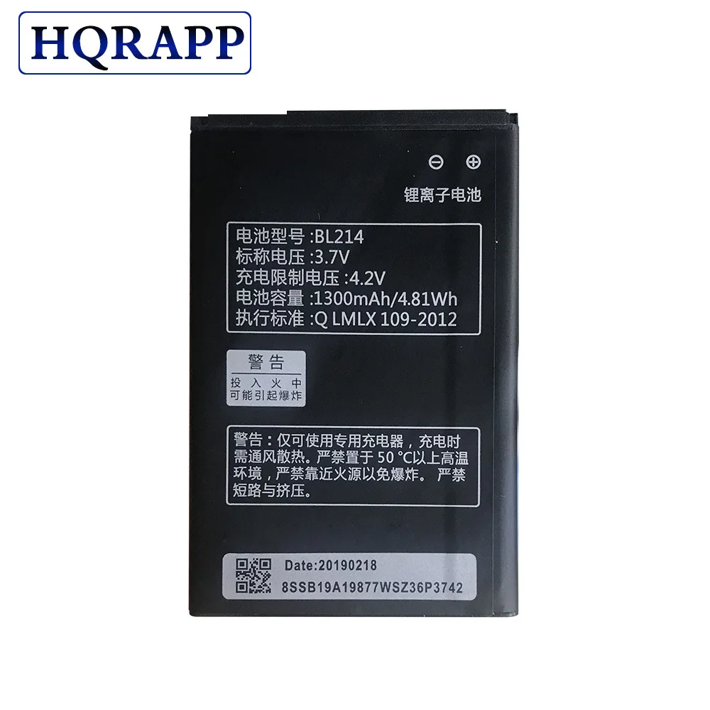 Аккумулятор BL214 BL 214 для телефона Lenovo A300T A269I A208t A218t A269 A305E A316 A360E A316I 1300 мАч
