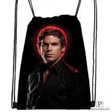 Изготовленный На Заказ Dexter-сезон-5-2-новая-походная сумка на шнурке милый рюкзак для детей(черная спинка) 31x40 см#20180611-02-74