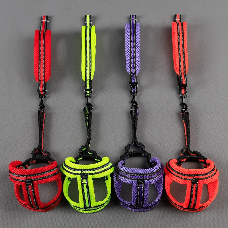 Cat Dog Adjustable Harness Vest Walking Leads For Puppy Dogs Kitten Cats Collar Polyester Mesh Harness For Small Medium Dog Cat Cat Dog Adjustable Harness Vest Walking Leads For Puppy Dogs Kitten Cats Collar Polyester Mesh Harness For Small Medium Dog Cat