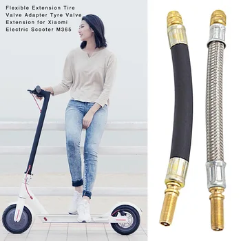

Stainless Steel Extended Nozzle Braided Wheel Tire Tyre Valve Extension Adapter - 150mm B2Cshop