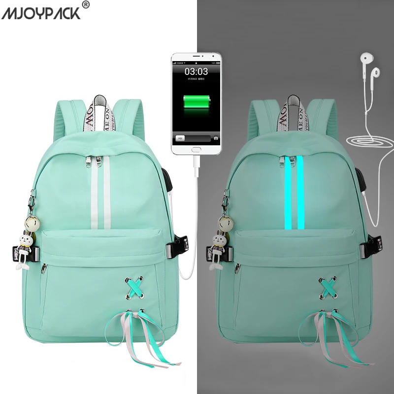 Женский рюкзак с защитой от кражи Mjoypack повседневный водонепроницаемый