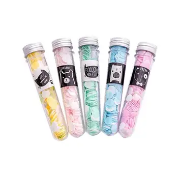 

Portable Tube Paper Soap Petals For Travel Scented Child Soap Random Handmade Disinfection Flakes Hand Soap Soaps Washing G4A1