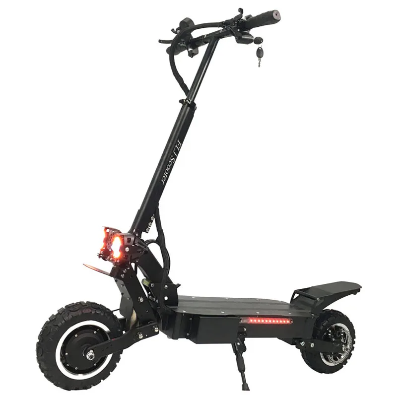 FLJ T112 5600 Вт двойной двигатель мощный электрический скутер с бездорожье колесо 2