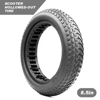 

8.5 inch Thicken Scooter Hollowed-out Tire Front/Rear Tyre Shock Absorption Replacement for Xiaomi Mijia M365 Scooter