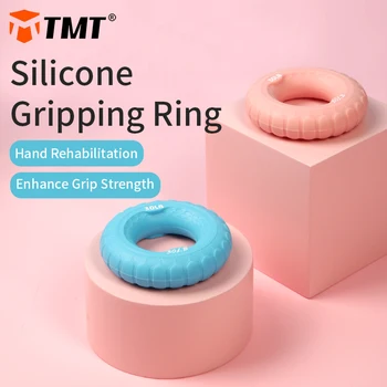 

TMT 30LB Grip Strengtheners Forearm Ring Hand Exercisers Silicone Squeezer Gripper for Muscle Finger Strengthening Training Tool