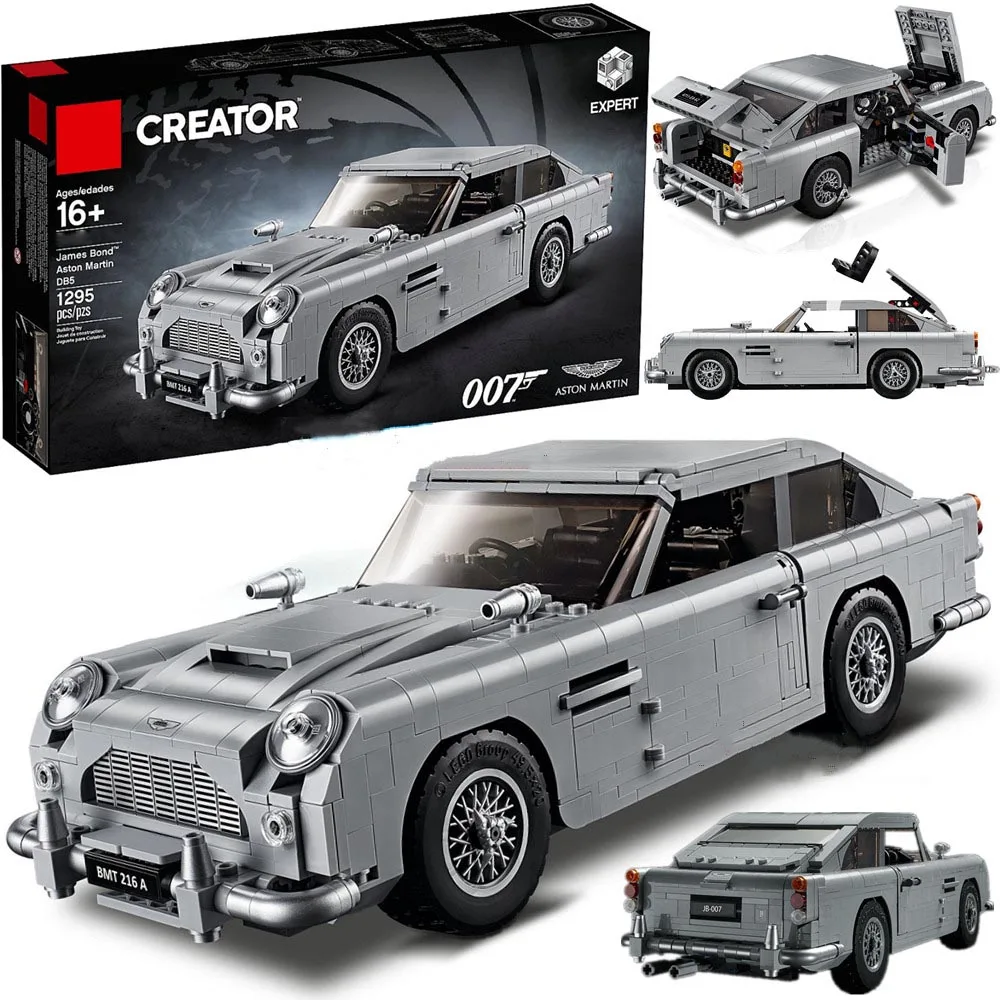 Technic Series 21046 Aston Martin DB5 Набор строительных блоков Кирпичи Детские модели
