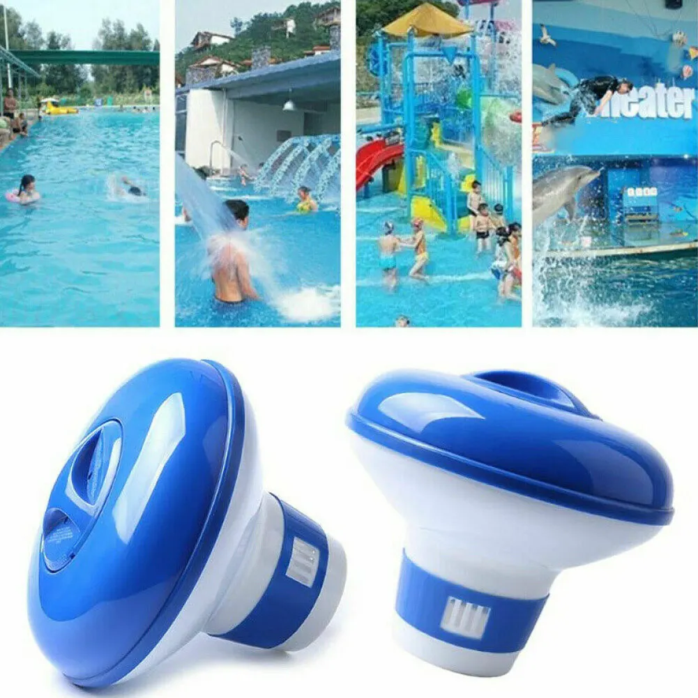 

Pool Cleaning Floating with 100pcs Purifier Tablets Swimming Pool Chlorine Dispenser Kit MYDING