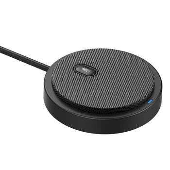 

USB Omnidirectional Condenser Microphone, Used for Business Meeting Computer Laptop Voice Microphone