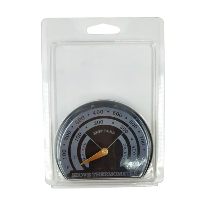 Magnetic Wood Fireplace Fan Stove Thermometer with Probe Household Sensitivity Barbecue Oven Tool fireplace thermometer