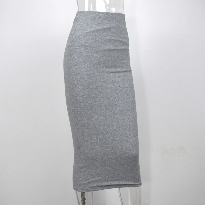 NewAsia Garden 2 слоя бодикон пикантная юбка средней длины с высокой талией длинная юбка макси юбка карандаш размера плюс осенние юбки женские Saia Midi