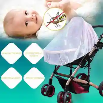 

Mosquito net to increase encryption baby stroller mosquito net baby carriage full cover mosquito net