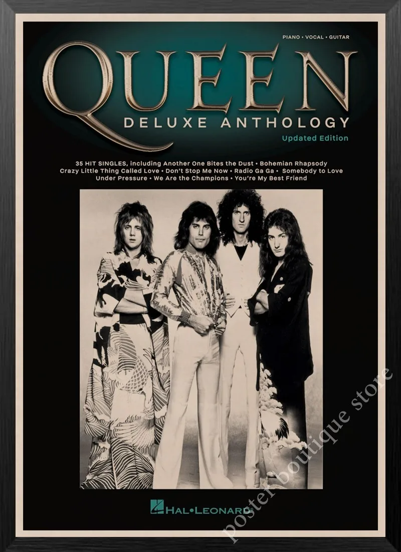 Queen Band музыкальный плакат на крафт-бумаге Фредди Меркьюри, Brian мая винтажная Высококачественная декоративная роспись стены стикер - Цвет: 12