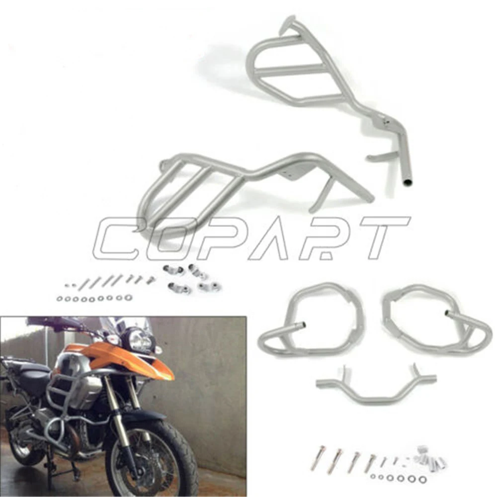 Для BMW R1200GS R1200 GS R 1200 2004 2012 масляным охлаждением верхней и нижней двигателя гвардии