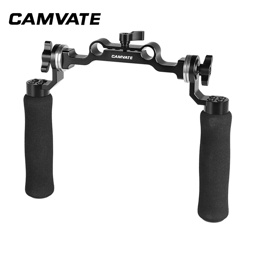 Губчатая рукоятка CAMVATE (пара) с креплением розетки и 15 миллиметровым стержневым
