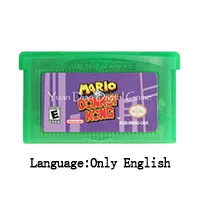 32 бит видеоигры картридж Консоли Карты Mari серии США/ЕС Версия для nintendo GBA - Color: US