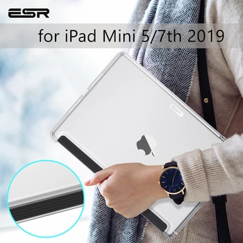 

ESR Case for iPad Mini 5 7 Gen 7th 10.22019 Clear Hard Match Keyboard Smart Cover Slim Transparent Back Case for iPad mini5 7.9