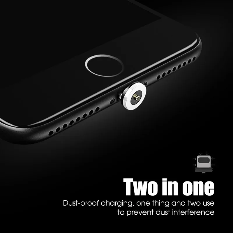 Магнитный шнур USB, кабель для быстрой зарядки, кабель Micro USB type C для iOS, магнитный кабель для зарядки мобильных телефонов для iPhone, Android