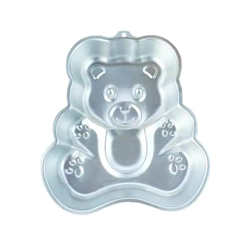 

2020 New Aluminum Alloy Big Bear Cake Fondant Baking Pan Decorate Mould Mold for Kitchen
