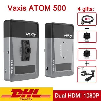 

Vaxis ATOM 500 Dual HDMI 1080P WirelessTransmission VS Hollyland mars 400S 300 for Camera Image Video HD Transmitter Receiver