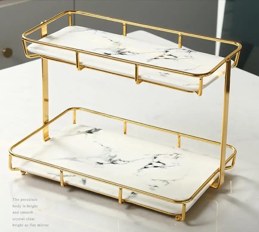 

Bathroom multi-layer table top combs cosmetics skin care products wash hands face wash table top finishing storage rack