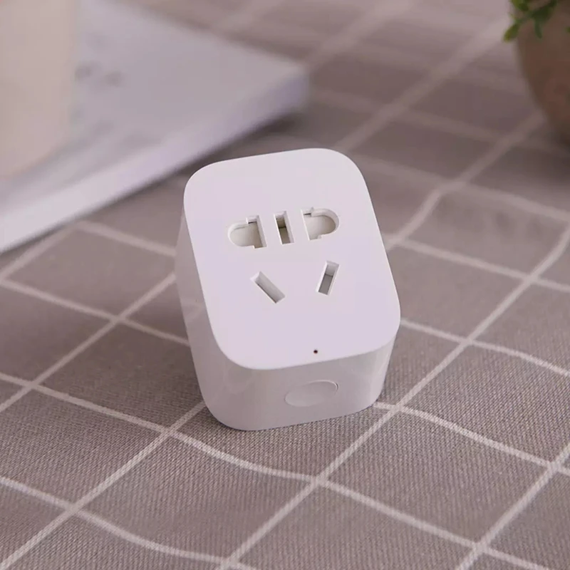 Умная розетка Xiaomi Mijia умная с двойным USB портом Wi Fi безопасное устройство для
