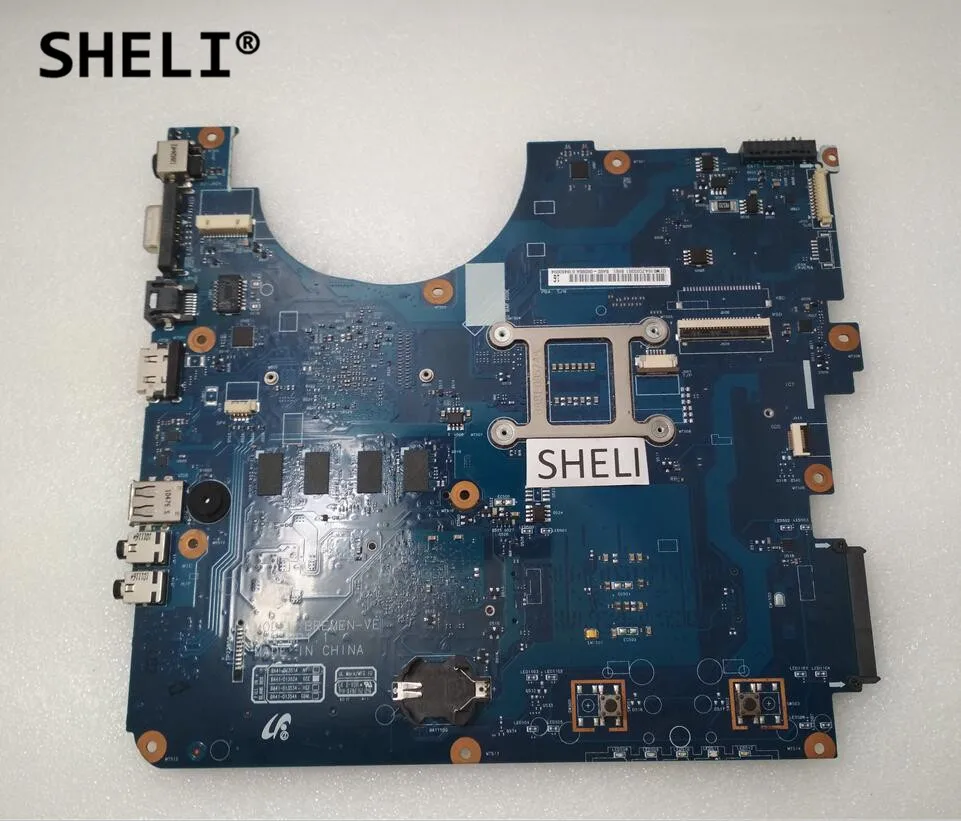 SHELI для Samsung NP R540 материнская плата с HD545V видеокартой BA92 06596A|Материнские платы| |