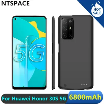 6800 3500mah電話バッテリー電源ケースhuawei社の名誉30s 5グラムsmart power bankケースポータブルバッテリー電源充電器