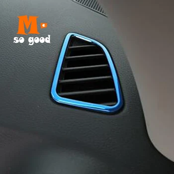 

Car Front Small Air Outlet Decoration Cover Stainless Steel for Renault Alaskan 4WD 2016 2017 2018 Accessories Trim Shell