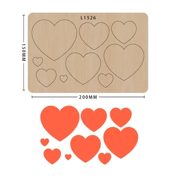 

Scrapbooking die cutting leather mold die-cut handmade crafts knife mold wood molds decoration suitable for big shot machines