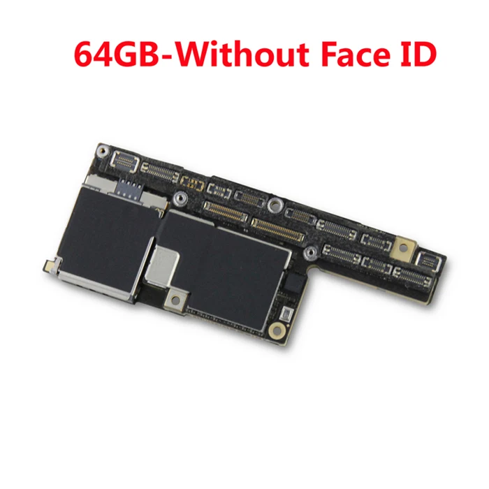 С/без лица ID оригинальная материнская плата для iphone X 64 Гб 256 ГБ разблокированная материнская плата с системой IOS материнская плата для iphone 10 - Цвет: 64GB-NO Face ID