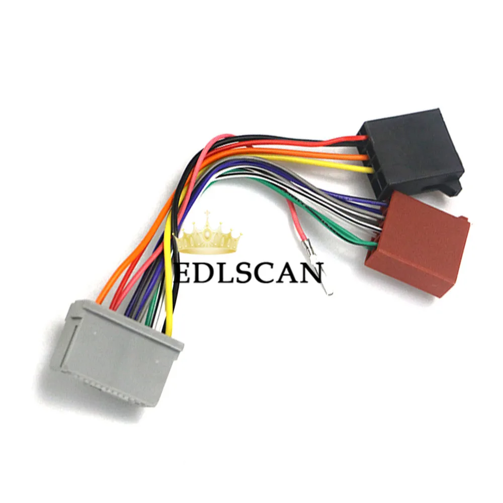 EDLSCAN 12-129 ISO жгут проводов для Honda 2008+ выберите модели АВТО ISO радио адаптер кабель 12-129