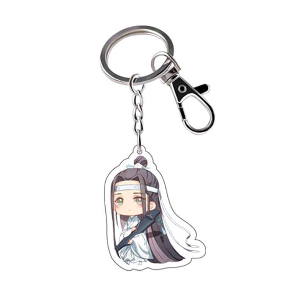 Fujoshi Grandmaster of Demonic mo dao zhu shi Weiwuxian Lan Zhan Portachiavi Брелок с подвеской брелок - Цвет: KEY4780H03