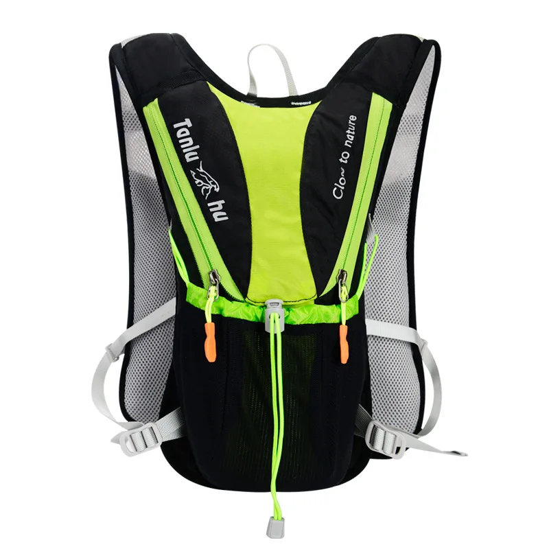 No 2L water bag7 TANLUHU 10L легкий рюкзак для бега нейлоновая сумка для велоспорта марафон Портативный Сверхлегкий дышащий Пешие прогулки 2L водонепроницаемая сумка - Цвет: No 2L water bag7