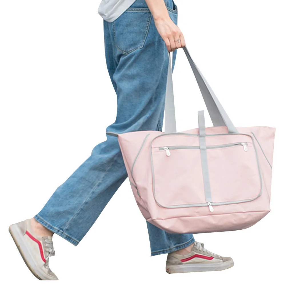 Новинка, Женская Складная сумка для багажа, дорожная Портативная сумка, сумка на плечо, складная дорожная сумка, горячая Распродажа
