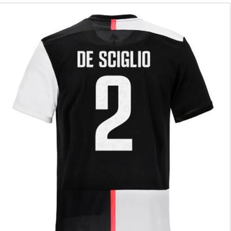 19/20 Футбольная Футболка BUFFON Dybala DE LIGT Ramsey Emre Can Ronaldo Mandzukic Kean, Футбольная Футболка для взрослых, майки - Цвет: shirt