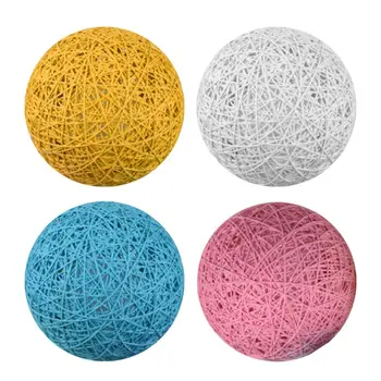 

Creative LED Luminous Romantic Rattan Ball Night Light USB Rechargeable Pat Table Lamp Bedroom Living Room Decoration