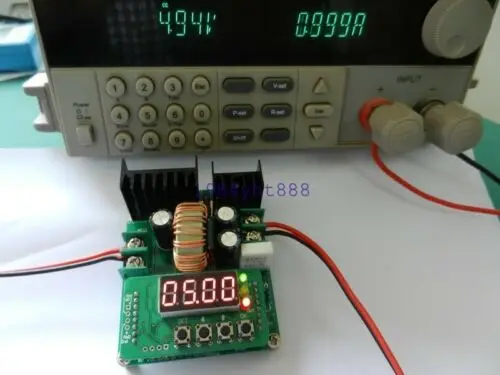 Digital 0~ 36V 6A модуль с цифровым управлением понижающий источник Питания постоянный CC CV