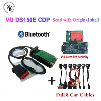 

VD TCS CDP 2016.R0 with keygen V9.0 board bluetooth Diagnostic Tool for delphis vd ds150e cdp tcs cdp pro+8pcs car cables
