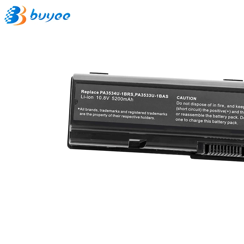 PA3534U 1BAS Оригинальный аккумулятор для Toshiba Satellite A500 A500D A300 A300D A200 A202 A203 A210 L300 L300D L305D L500