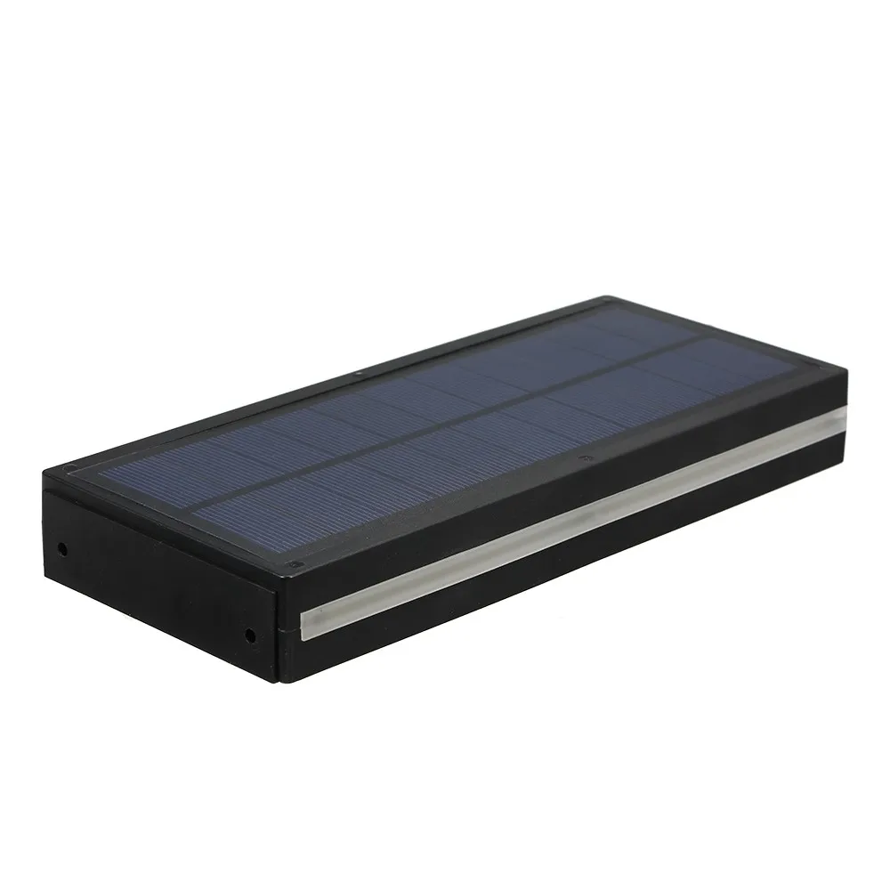 NEWKBO 144 LED Outdoor Solar Powered Energy LED Wall Lamp Sensitive Light Control Light