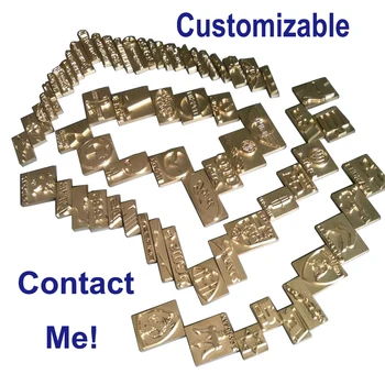 

Customized Stamps Car Logos Engraving Hot Stamping Molds Jewelry Stamping Leathercraft Embossing Tools Metal Punch Metal Die